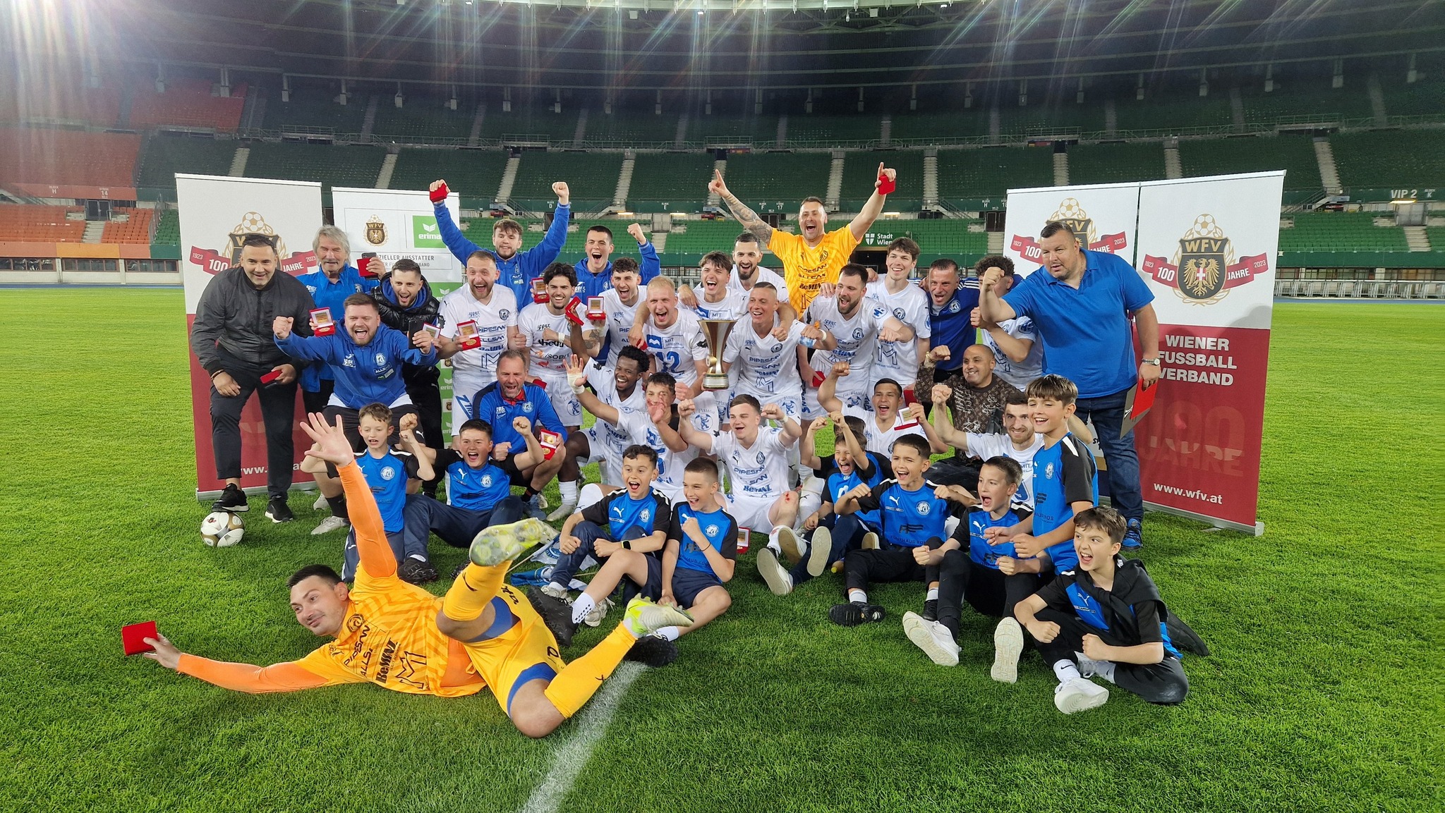 Tor in der Wiener Stadtliga – Fußball Highlight Österreich